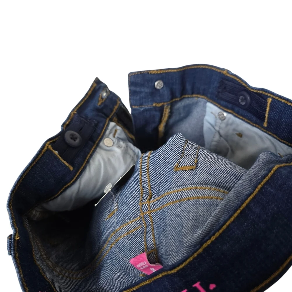 NWT The Children's Place Blue Super Skinny Denim Jeans 8